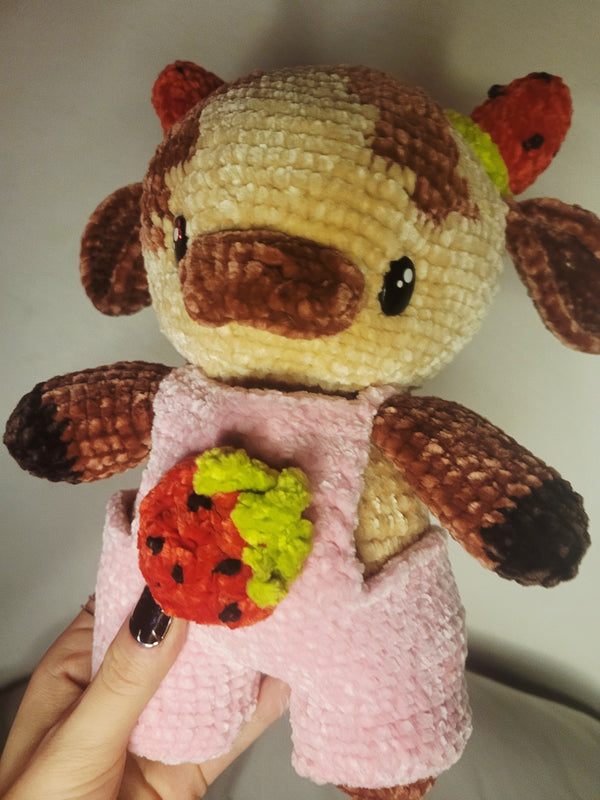 BRAINROTPOP Belle The Strawberry Cow