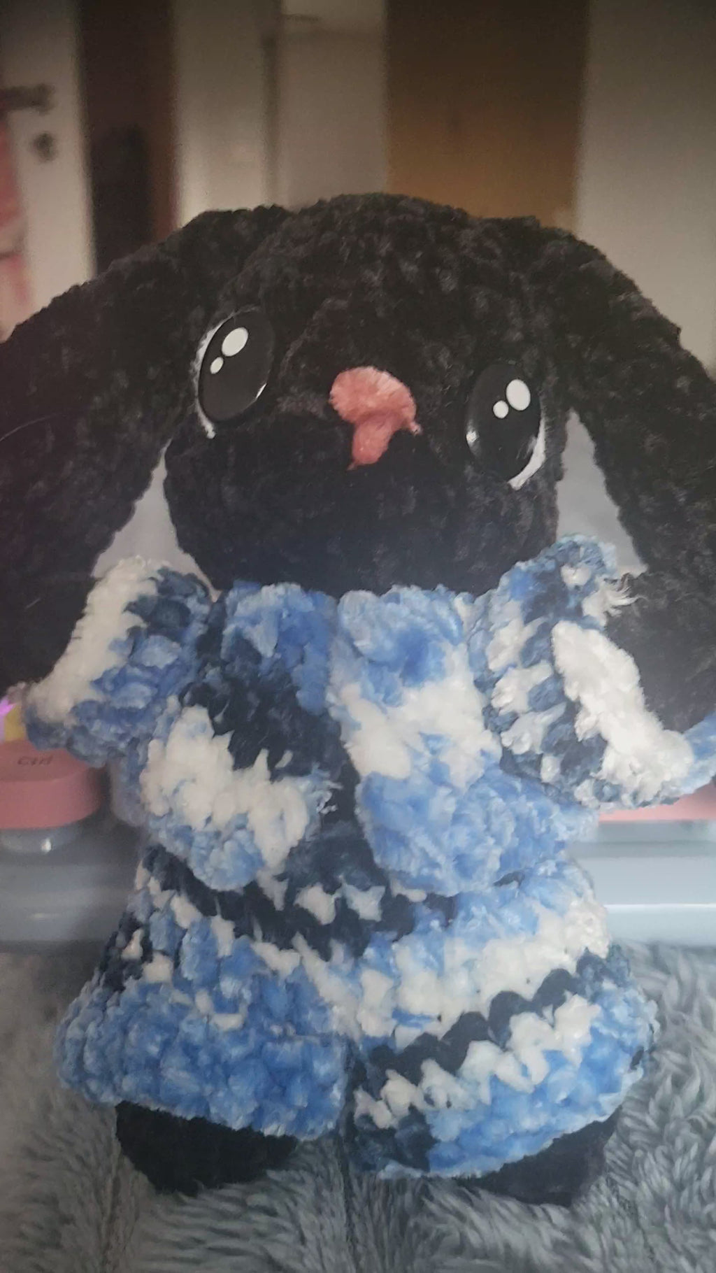 BRAINROTPOP Sleepy the black Bunn